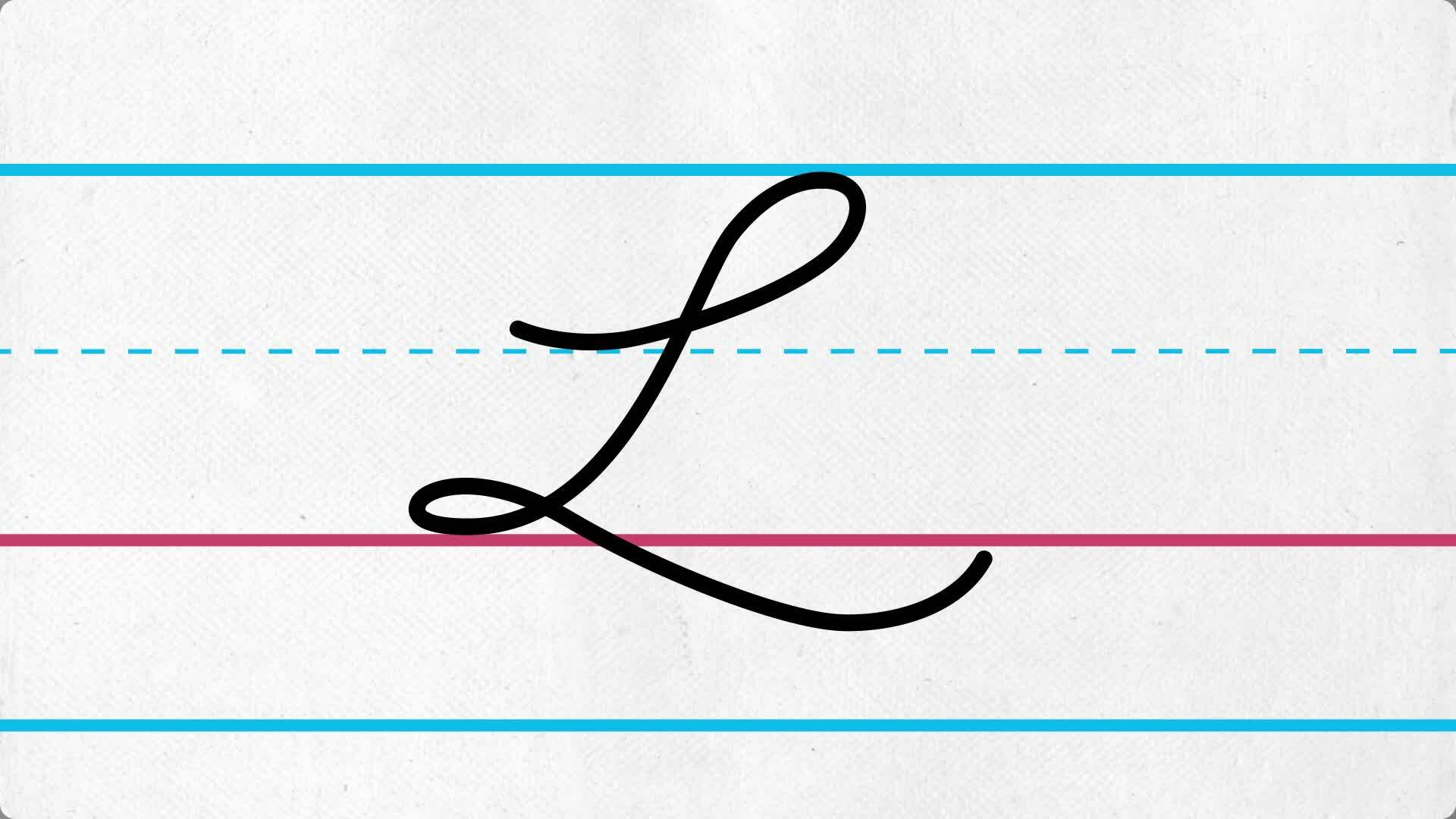 Capital l in cursive deals